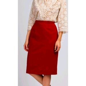 Vintage 70's red skirt